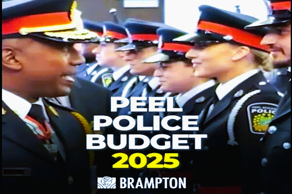 Peel Regional Police ਦੇ Budget ‘ਚ ਇਤਿਹਾਸਿਕ ਵਾਧੇ ਨੂੰ ਮਿਲੀ ਪ੍ਰਵਾਨਗੀ